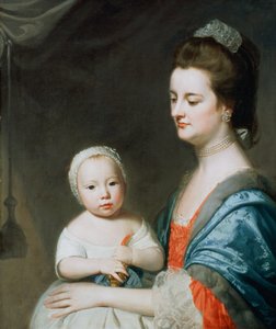 Mrs Marton og hennes sønn Oliver